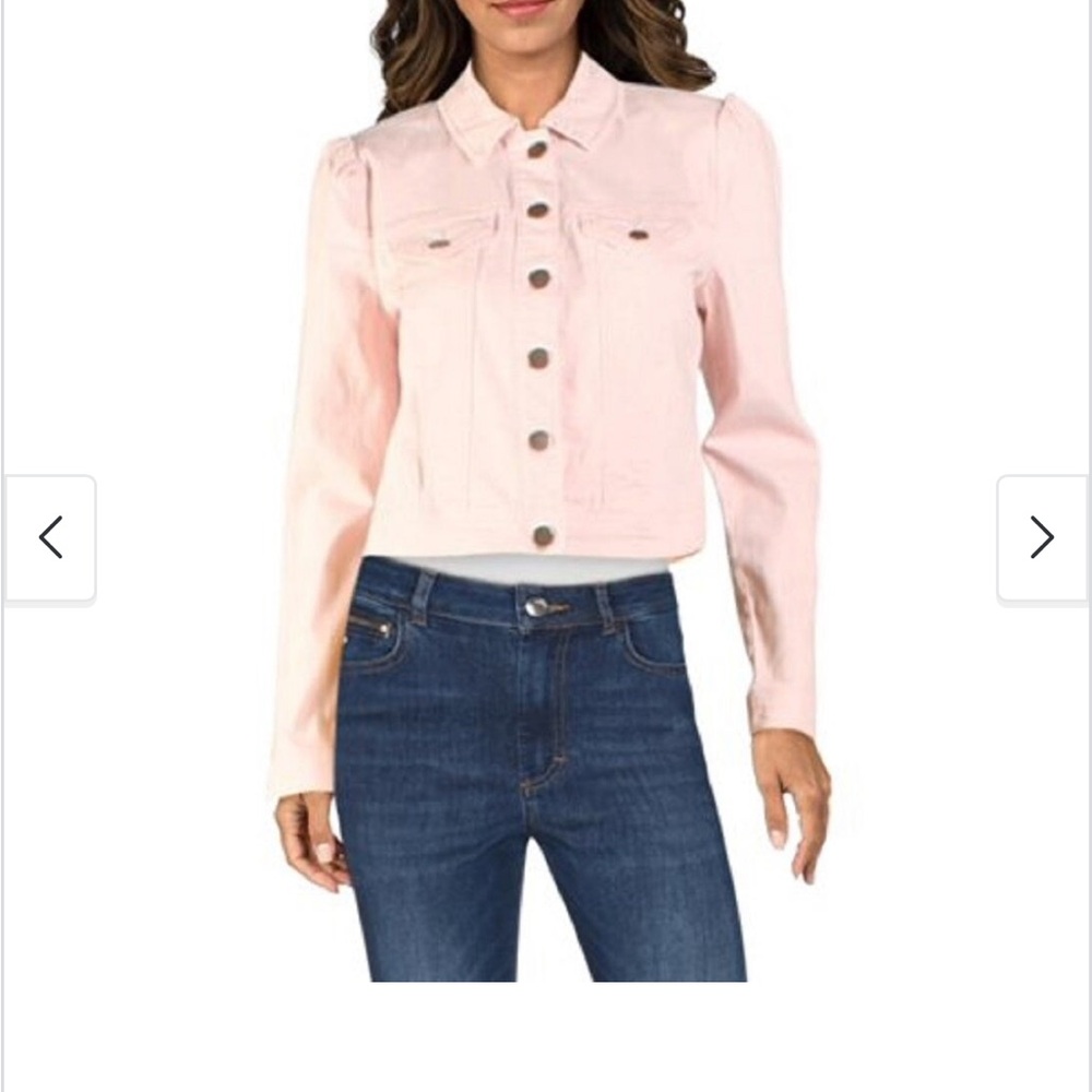 Pink Denim Jacket